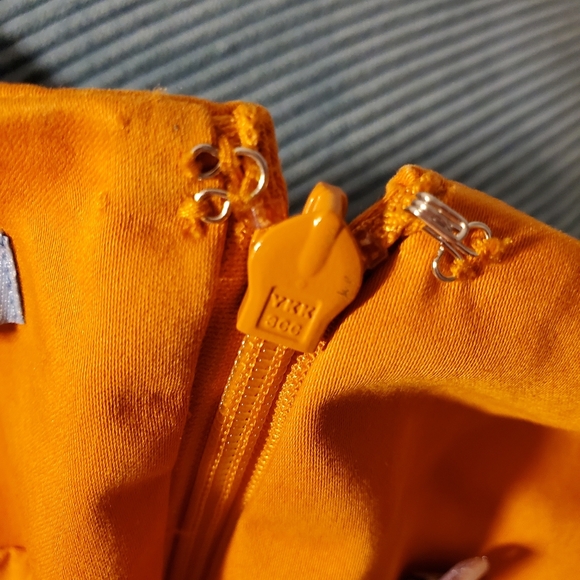 Antonio Melani Women High Low Golden Oak Skirt Size 12 - Picture 11 of 12